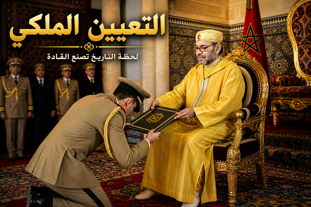 تعيين ولي العهد المغربي في منصب عسكري