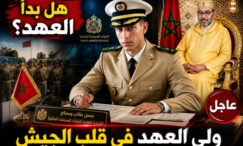 تعيين ولي العهد المغربي في منصب عسكري حساس